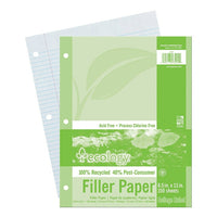 Pacon - Papier de rechange ligné écologique, 11 x 8 1/2 po, 900/paquet (PAC3202)-Taille : 11 haut. x 8 1/2 larg. (po)