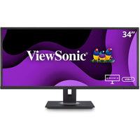 Viewsonic - Moniteur d'accueil ultra large 34 po - VG3456-Résolution 34" WQHD 3440 x 1440