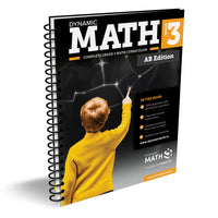 Dynamic Math book Alberta 3e année-Couvre le programme de mathématiques de 3e année de l'Alberta
