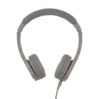 BuddyPhones Explore+ Casque - Gris-Style de casque sur l'oreille pour les enfants avec SafeAudio