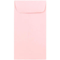 JAM Paper - Enveloppes à monnaie no 7, 3,5 x 6,5 po, rose layette, 1000/paq. (1526773b)-Enveloppes à monnaie