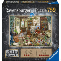 RAVENSBURGER - Escape: The Artist's Studio 759p-Puzzle