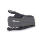 StaplesMD – Mini agrafeuse One-TouchMC, capacité de 12 feuilles, couleurs variées-Facile à utiliser grâce à la technologie One-TouchMD pour attacher plusieurs feuilles parfaitement