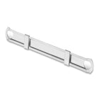 ACCO - Compresseur d'attache à broches Premium - Style 123C - centre 2 3/4 - paquet de 100-Acier trempé étamé avec bords lisses
