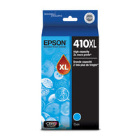 Epson - T410 Cartouche d'encre - Grande capacité - Cyan-Textes nets et couleurs brillantes pour des impressions de grande qualité, encre à séchage rapide