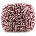 JAM Paper - Ficelle de pâtissier, 500 verges, rouge et blanc, 2/paquet (349527465G)-Rouge et blanc