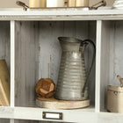 Sauder - Barrister Lane Bibliothèque - 47,52 po H - Finition White Plank (423672)-47,52 H x 53,15 L x 12,126 P po
