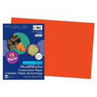 Papier de construction Pacon SunWorks, 12" x 18", orange, 250 feuilles-Fibres solides qui coupent proprement et se plient uniformément sans se fissurer.