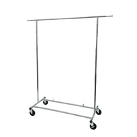 Porte-vêtements FuTECH CGR48 avec roulettes-Largeur réglable de 51 "à 74"