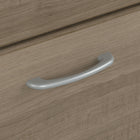 Bush Furniture - Classeur latéral à 2 tiroirs Cabot - Gris cendré-Bois d’ingénierie en Gris cendré