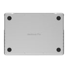 Étui de protection JC pal Mac guard pour MacBook pro 14" (modèles 2024 M4, 2023 M3 / M2, 2021 M1) - Mat E clair-Pieds en caoutchouc antidérapants
