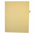 Mark Maker – Onglets séparateurs juridiques beiges, 1/15 onglets, format lettre, sans trous, lettre T, 25/paquet-Onglets séparateurs beiges, 1/15 onglets