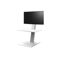 Humanscale Quickstand Eco - Support pour moniteur unique-Conçu pour accueillir les utilisateurs de différentes hauteurs avec 18,6 ”de réglage de la surface de travail.