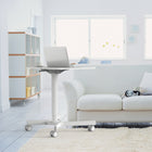 ShoppingAll - Chariot pneumatique de bureau pour ordinateur portable à hauteur réglable - blanc-7