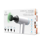 Pistolet de massage à percussion sans fil Lomi avec 4 têtes interchangeables-80 minutes par charge
