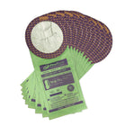 Sac filtrant Intercept Micro à col ouvert pour aspirateurs de 9,5 litres (10 pintes), paquet de 10-Quatre niveaux de filtration - le système de filtration Four Level assure une protection supérieure contre le renvoie des polluants dans l’environnement.