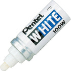 Pentel® - Marqueur permanent blanc, pointe ronde-à usages multiples  