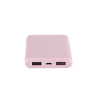 Basic Tech - Banque d'alimentation Basic Tech 5000mAh, Rose-Voyant DEL