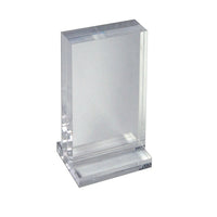 Bloc acrylique vertical sur base acrylique, 5-1