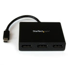 StarTech ® Concentrateur MST, Mini DisplayPort vers 3 ports DisplayPort-Optimisez votre productivité en connectant jusqu’à trois écrans indépendants à votre ordinateur à l’aide du concentrateur MST