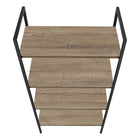 Monarch Specialties - 7800 48 po H Etagere - Taupe Fonce/Metal Noir-9