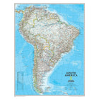 National Geographic Maps – Carte murale d’Amérique du Sud (NGMRE00620150)-Sciences sociales