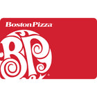 Boston Pizza â€“ Carte-cadeau de 25 $-Émise par Boston Pizza International Inc. Cette carte ne sera pas remplacée si perdue, volée ou détruite. Présentez cette carte au serveur et le solde disponible sera appliqué à votre achat. L'usage de cette carte constitue l'acceptation des termes suivants : cette carte ne peut être utilisée que pour des achats aux Boston Pizza participants et le solde ne peut être remboursé ni échangé pour de l'argent comptant, ni appliqué envers le paiement d'un compte de crédit, sau