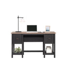 Sauder 54"W La Collection Cottage Road Bureau - Finition Raven Oak-  Le tiroir à fichiers contient des fichiers de format Lettre - transformant votre désordre en organisation