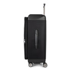 Bugatti -  Nashville -Bagage hybride rigide/souple  de 25 -25 po - Noir-Poignée télescopique