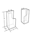 Porte-brochures réglable pour pann perforé/rainuré-2