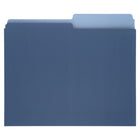 Merangue - Chemises à fiches - Format lettre - Tourbillon bleu - Paquet de 3-Convient aux documents et papiers de format lettre standard