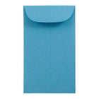 JAM Paper - Enveloppes à monnaie no 3, 2,5 x 4,25 po, papier recyclé Brite Hue bleu, 500/paquet-Enveloppes à monnaie