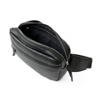 Nicci - Sac banane avec sangle web - Noir-Compartiment principal zippé