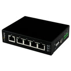 StarTech  Commutateur Ethernet Gigabit industriel non géré à 5 ports, sur rail DIN/support mural-Un fonctionnement en continu, même dans les conditions industrielles difficiles, avec une plage de température étendue et un boîtier classé IP30