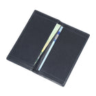 Roots - Femme Grand Portefeuille Pochette avec Chéquier Amovible - Bleu marine-10