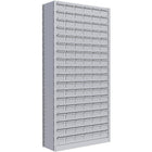 Metalware – Étagère sans boulons RK982, 19 tablettes, 36 x 18 x 76 po, gris pâle-Système de tablettes ajustables offrant un espace de rangement solide, mais économique qui convient à vos besoins