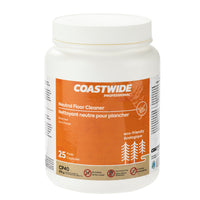 Coastwide Professional - CP40 Nettoyant neutre pour plancher, 375 g, Paquet de 25 capsules-Solubles dans l'eau
