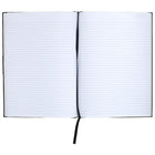 Cambridge - Bloc-notes avec couverture Limited Tech Bungee, 80 feuilles, 8-3/4 po x 6-1/8 po, noir-80 feuilles lignées légales avec boîte de date dans le coin supérieur droit de l'en-tête