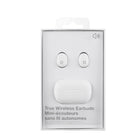 Basic Tech - Mini-écouteurs intra-auriculaires sans fil, Blanc-Durée de recharge des mini-écouteurs : jusqu'à 2 heure