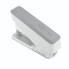 Agrafeuse antimicrobienne Fellowes LX840 EasyPress demi-bande - Blanc-Guide de profondeur de marge pour un alignement parfait des agrafes