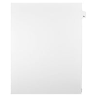 Mark Maker – Onglets séparateurs juridiques blancs, 1/25 onglets, format lettre, sans trous, numéro 78, 25/paquet-Onglets séparateurs blancs, 1/25 onglets
