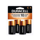 Duracell - Coppertop Piles C - paquet de 4-PILES LONGUE DURÉE CONÇUES POUR LA FIABILITÉ?: Les piles alcalines Duracell Coppertop offrent une puissance et une performance durables sur lesquelles vous pouvez compter et ainsi utiliser dans vos appareils électroniques à la maison ou en déplacement
