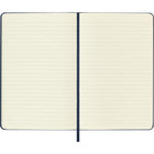 Moleskine - Carnet Classic Format Moyen - Ligné - Couverture Rigide - 4,5 po x 7 po - Bleu Saphir-Papier ivoire sans acide