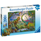 Ravensburger - puzzle Le royaume des géants​ 200 pièces-Conçus pour les enfants de 8 ans et plus : les puzzles pour enfants Ravensburger comportent de grandes pièces durables que les petites mains peuvent facilement tenir pour de nombreux divertissements répétés