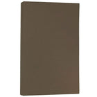 JAM Paper Papier Bakri de format légal, 8 1/2 x 14 po, 32 lb, brun chocolat, paquet de 50-Dimensions : 14 haut. x 8 1/2 larg. x 0,1 prof. (po)
