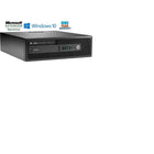 HP - PC de table ELITEDESK 800G1 SFF remis à neuf, Intel Core i5 4570 3,2 GHz, DD 1 To, DDR3 8 Go, Windows 10 Pro-Processeur Intel Core i5 4570 à 3,2 GHz ; cache de 6 Mo