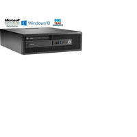 HP - PC de table ELITEDESK 800G1 SFF remis à neuf, Intel Core i5 4570 3,2 GHz, DD 1 To, DDR3 8 Go, Windows 10 Pro-Processeur Intel Core i5 4570 à 3,2 GHz ; cache de 6 Mo
