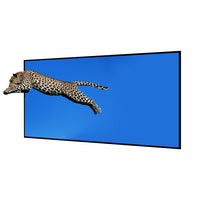 Elunevision - Écran à cadre fixe 140" 2.35 Reference Acoustic Weave 4K-Écran de projection électrique