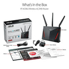 ASUS - Routeur Gigabit RT-AC86U AC2900 bibande WiFi avec MU-MIMO et fonctions de contrôle parental-AirProtection alimenté par Trend Micro : offre la protection intégrée 24 h sur 24, 7 jours sur 7 contre les attaques et les menaces externes