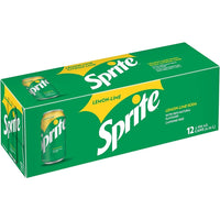 Sprite - 355mL - Paquet de 12-Apportez à la maison la saveur citron-citron authentique, claire et rafraîchissante du Sprite